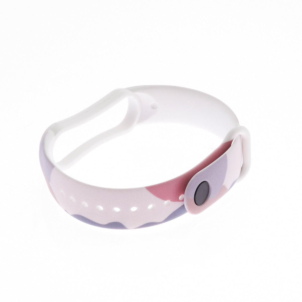 Strap Moro pulseira para Xiaomi Mi Band 6 / Mi Band 5 pulseira de silicone para relógio padrão 12