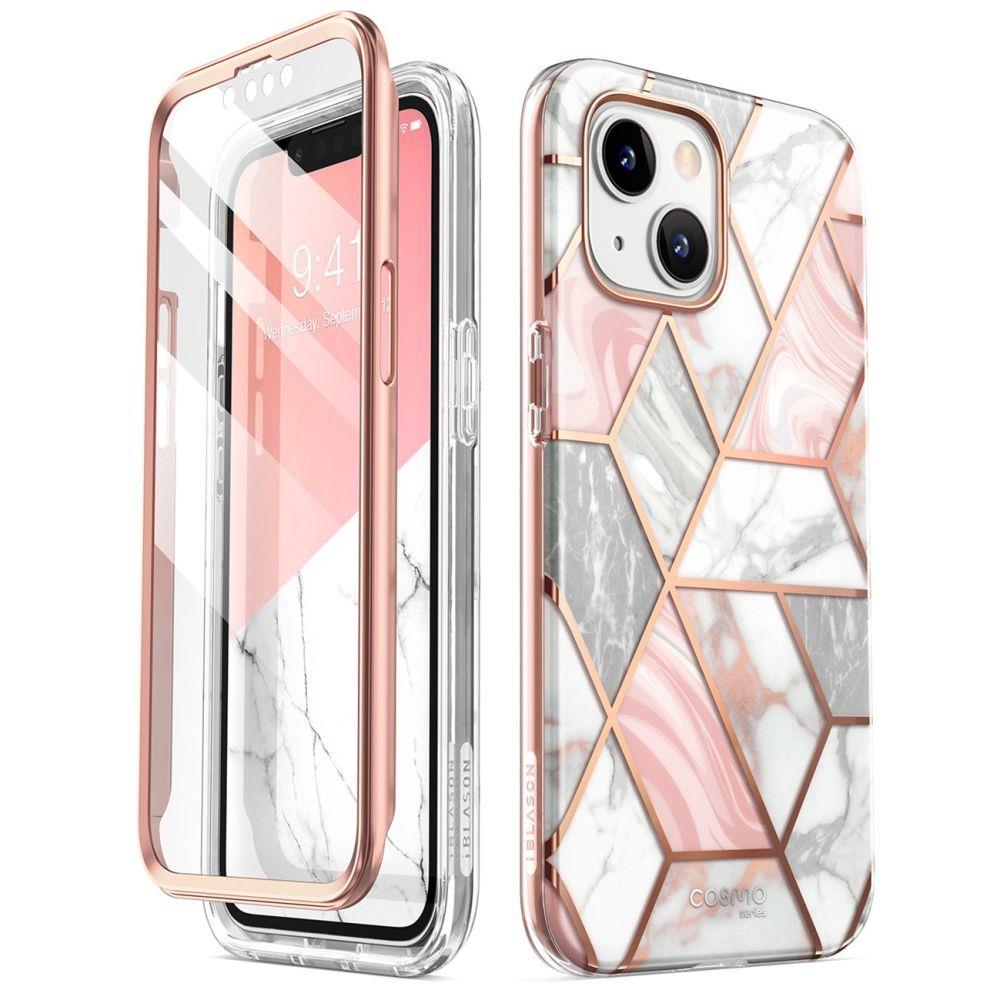 Capa Supcase Cosmo para iPhone 14 Plus - mármore rosa