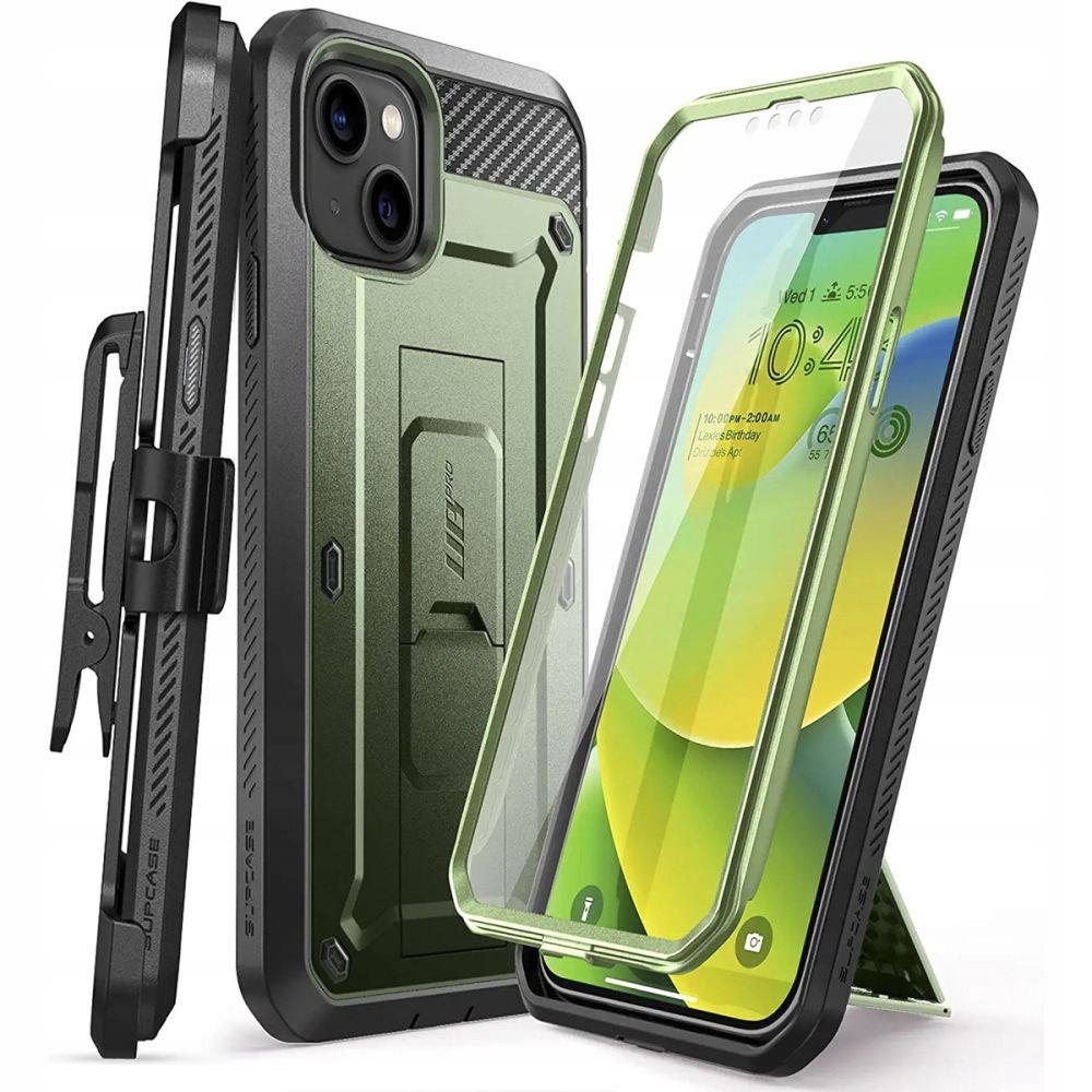Capa Supcase Unicorn Beetle Pro para iPhone 14 Plus - verde