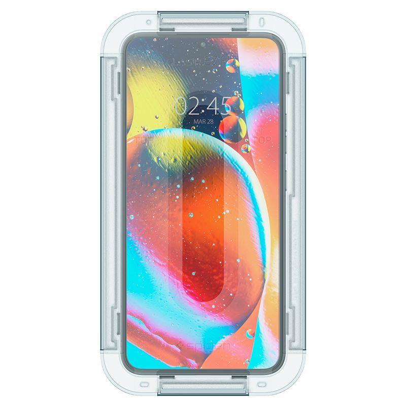 Vidro temperado Spigen Glas.tR EZ Fit para Samsung Galaxy S22 - 2 peças.