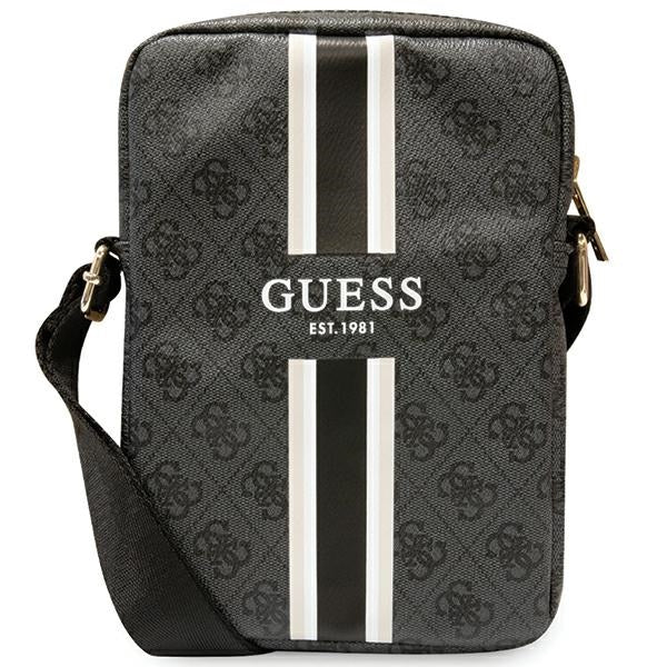 Bolsa Guess 4G Stripes para tablet de 8'' - preta
