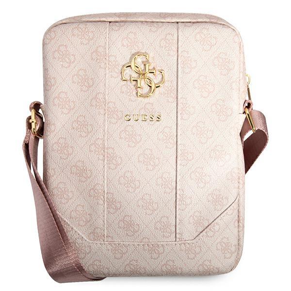 Bolsa Guess 4G Big Metal Logo para tablet de 10'' - rosa