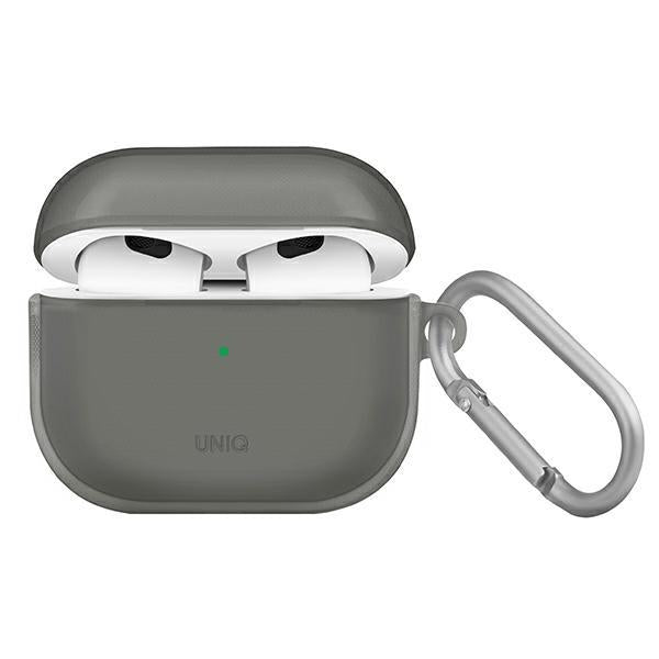 Etui Uniq Glase para AirPods 3 - cinza