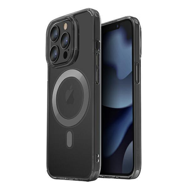 "Capa UNIQ LifePro Xtreme para iPhone 13 Pro / 13 6,1" com magsafe fumê/smoke"