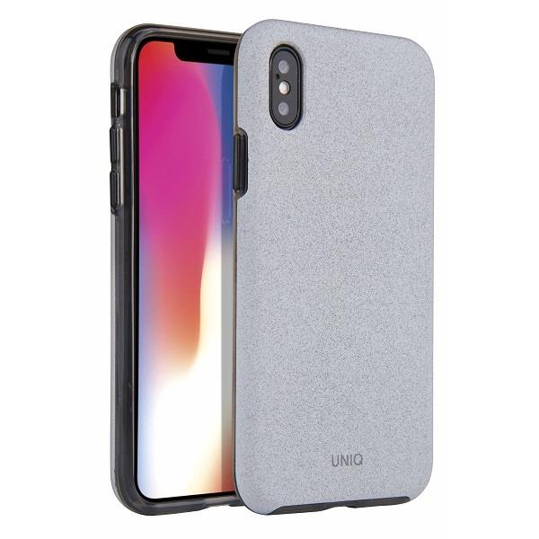 Estojo UNIQ Lithos para iPhone Xs Max - preto