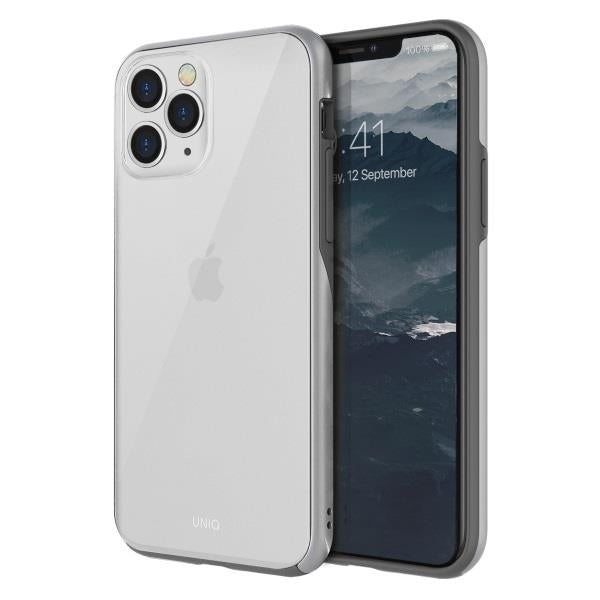 Estojo UNIQ Vesto Hue para iPhone 11 Pro - preto e branco