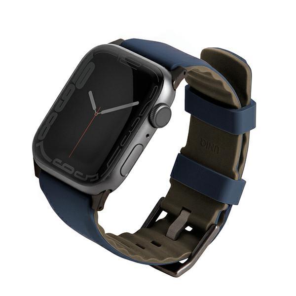 Pulseira UNIQ Linus para Apple Watch 1/2/3/4/5/6/7/8/SE/SE2/Ultra 42/44/45/49mm - azul