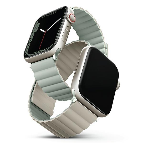 Pulseira Uniq Revix para Apple Watch 1/2/3/4/5/6/7/8/SE/SE2/Ultra 42/44/45/49mm - cinza-bege