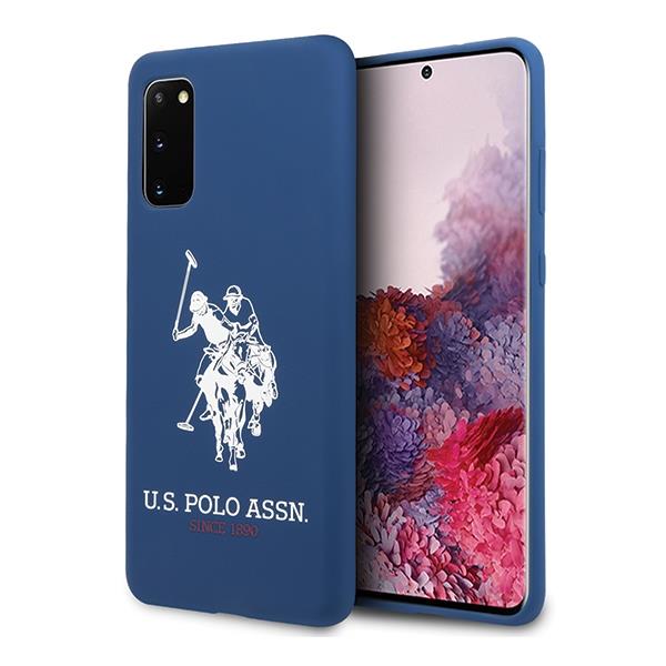 Estojo U.S. Polo Assn. Coleção Padrão Gradiente para iPhone 11 Pro Max - vermelho e azul