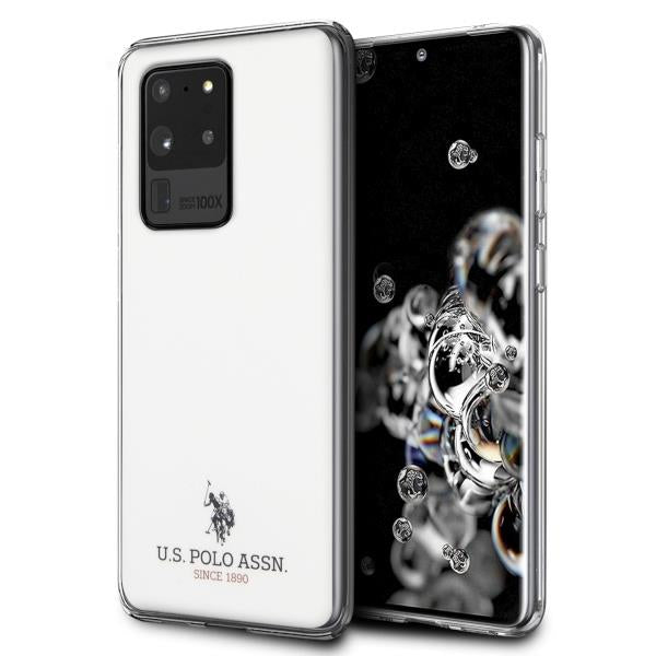 Estojo U.S. Polo Assn. Shiny para Samsung Galaxy S20 Ultra - preto