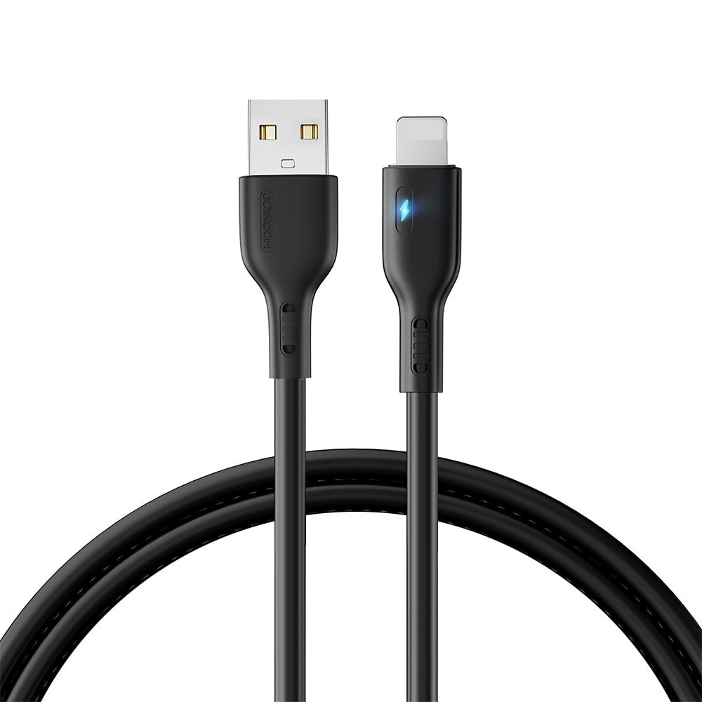 Cabo Joyroom S-UL012A13 USB-A / Lightning 2.4A 1.2m - preto