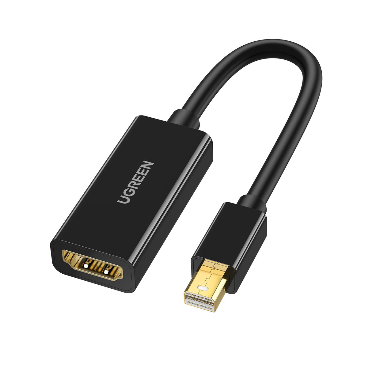 Adaptador Ugreen MD112 mini DisplayPort para HDMI 4K - preto