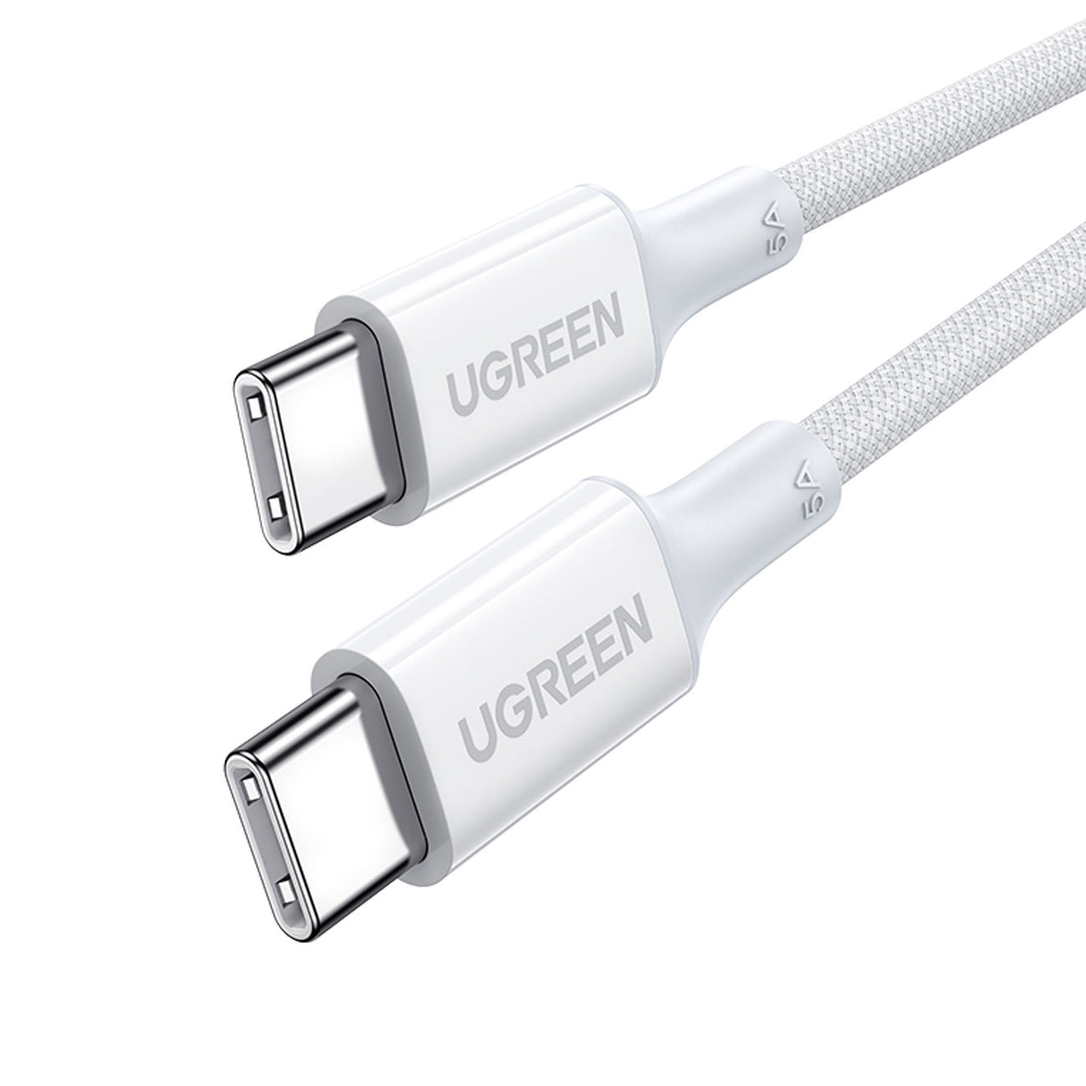 Cabo Ugreen US557 USB-C / USB-C PD 100W 1.5m - branco
