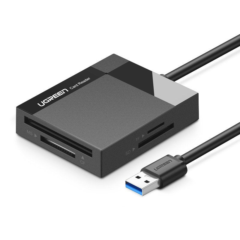 Ugreen leitor de cartões SD / micro SD para USB 3.0 preto (CR127 20250)