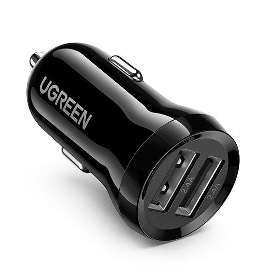 Adaptador Ugreen receptor Bluetooth 5.1 aptX 2RCA / 3,5 mm mini jack preto (40759)