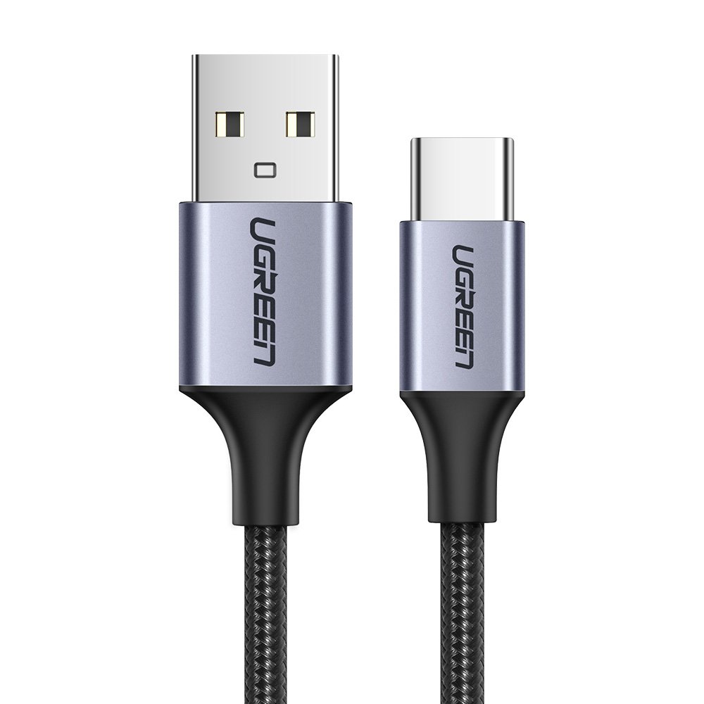 Ugreen cabo USB - USB Tipo C 3A 0.5m preto (60826)