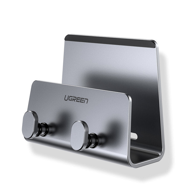 Suporte de parede metálico Ugreen para smartphone e tablet preto (LP193)