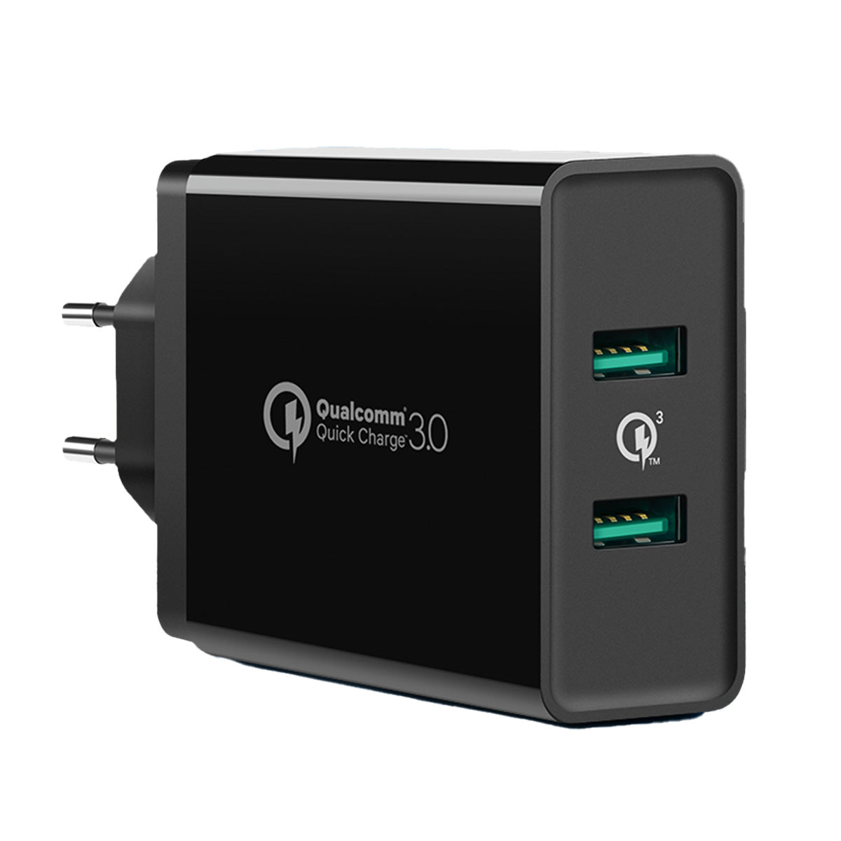 Ugreen Carregador de Rede 2xUSB-A 36W QC3.0 Preto (CD161)
