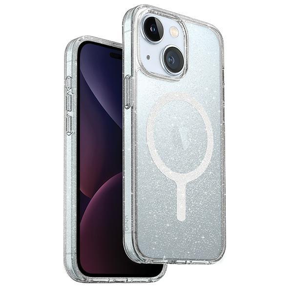 Capa UNIQ LifePro Xtreme Magclick Charging para iPhone 15 - transparente-prateada