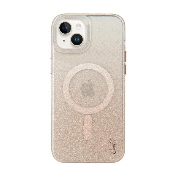 Capa Uniq Coehl Lumino para iPhone 14 - dourada