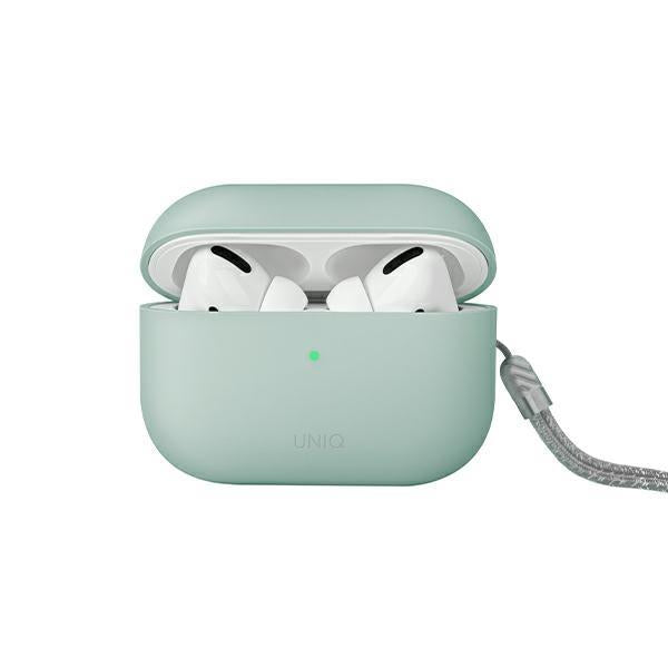 Etui Uniq Lino para AirPods Pro 2 - menta