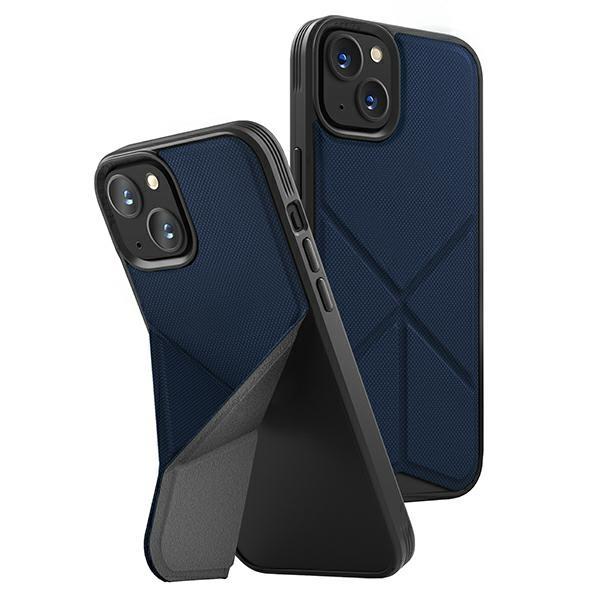 Capa UNIQ Transforma Magclick Charging para iPhone 14 Plus - azul