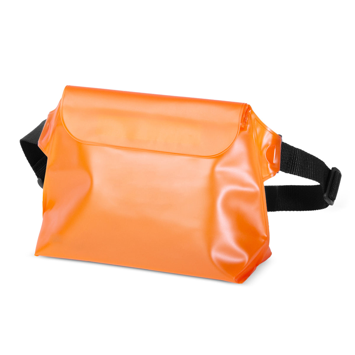 Saco / pochete impermeável de PVC - laranja