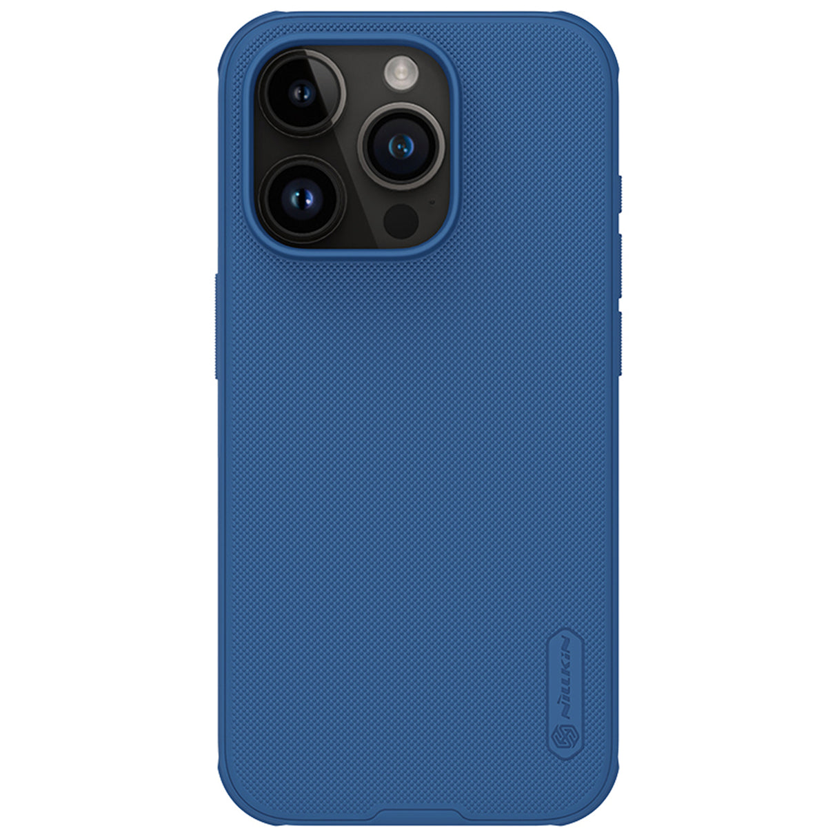 Capa Reforçada para iPhone 15 Pro Nillkin Super Frosted Shield Pro - Azul