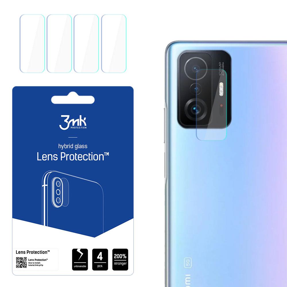 Proteção de Lente Híbrida 3mk para Xiaomi 11T Pro