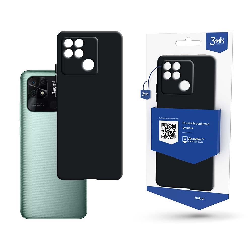 Capa 3mk Matt Case para Xiaomi Redmi 10C - preta
