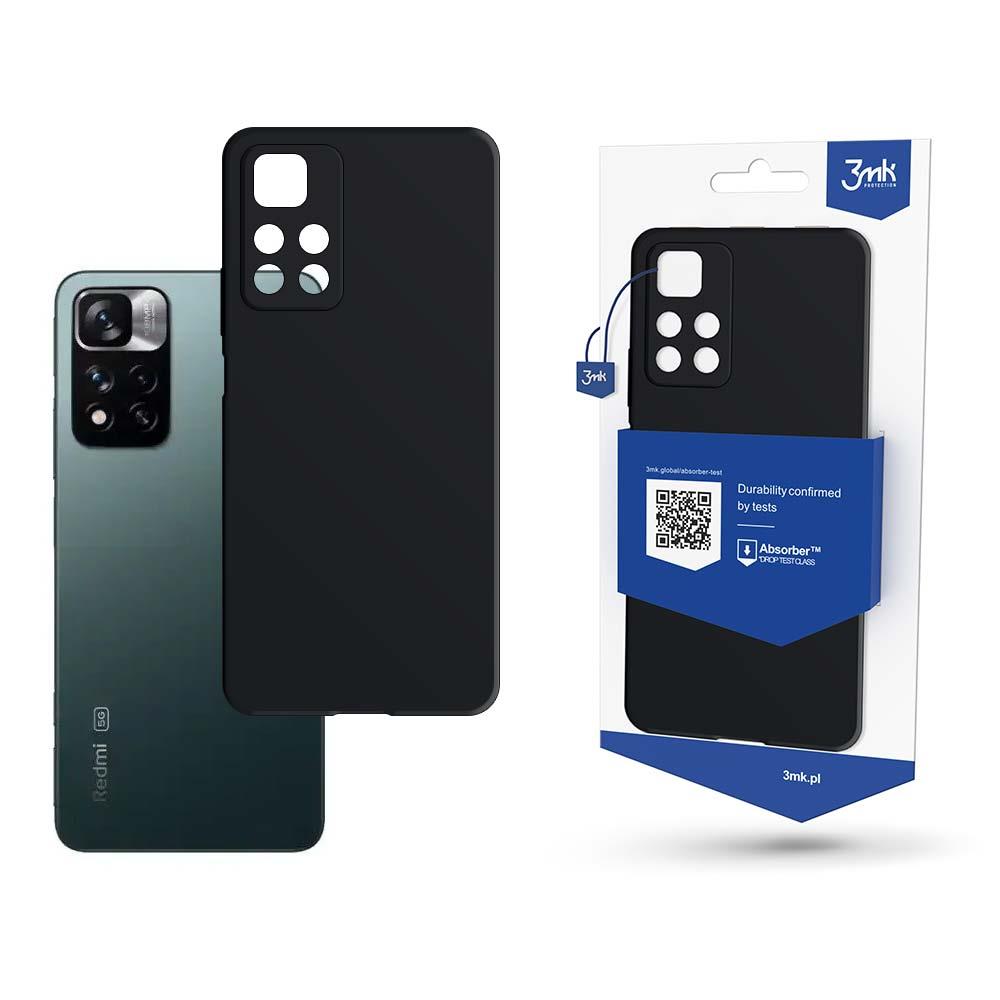 Capa 3mk Matt Case para Xiaomi Redmi Note 11 Pro 4G / 5G - preta