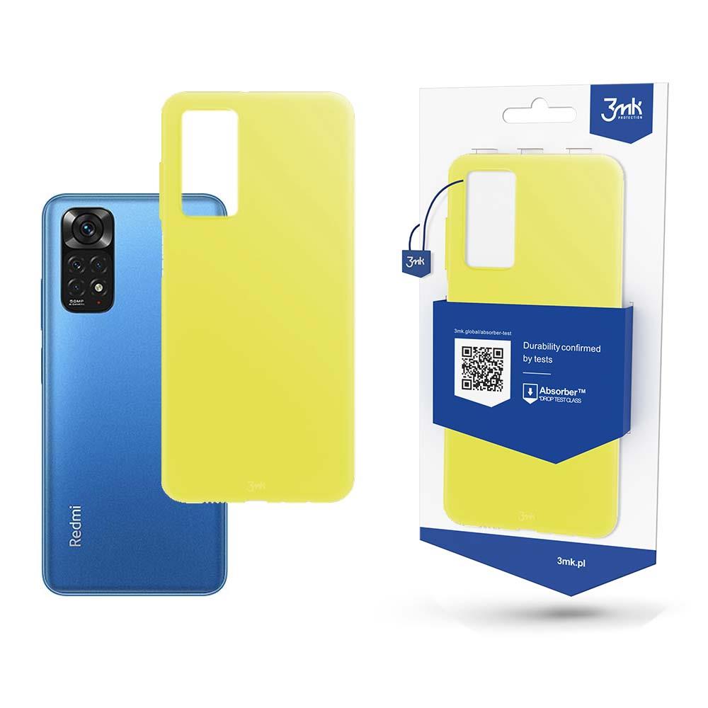 Capa 3mk Matt Case para Xiaomi Redmi Note 11s / 11 4G - Amarela