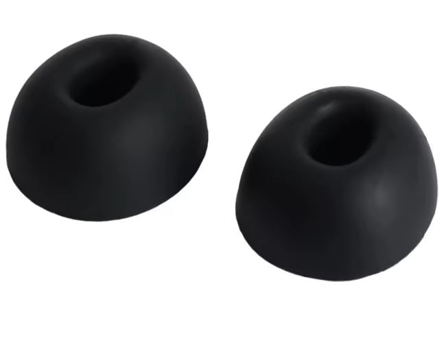 Pontas de Auriculares em Silicone Macio Preto 1 par - Multi4you®