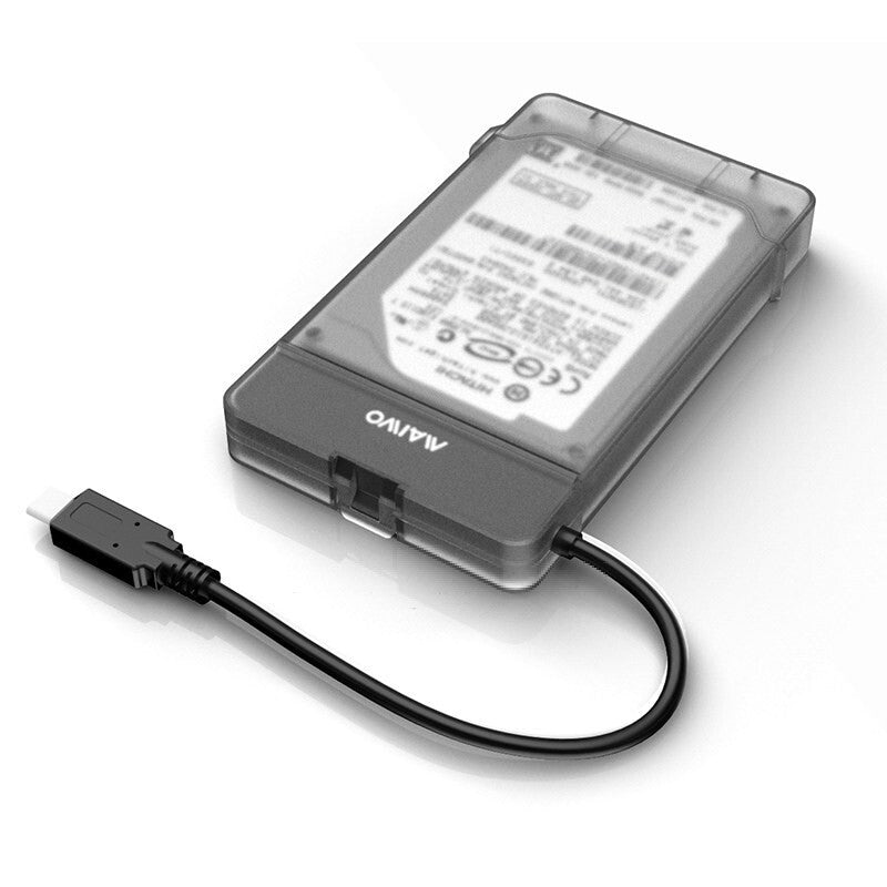 Adaptador Maiwo USB 3.0 para HDD/SSD SATA 2.5" com Caixa Protetora - K104