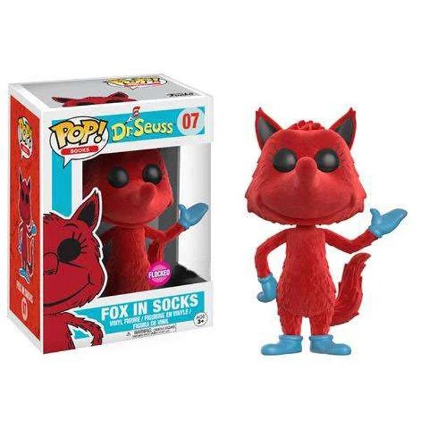 Funko Pop! Dr. Seuss: Fox in Socks Flocked - 7