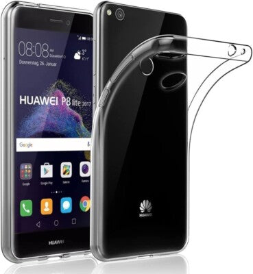 Capa silicone 3D Huawei P8 Lite (frente e verso transparentes)
