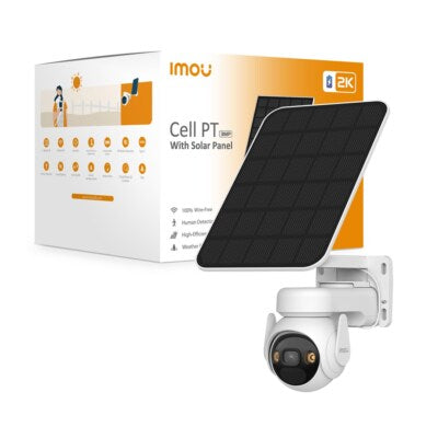 Câmara de Segurança IP Imou Cell PT Solar Kit – Branco