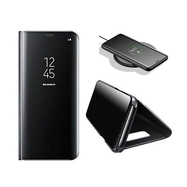 Capa Livro Smart Mirror para Xiaomi Mi Note 10 / Mi Note 10 Pro – Preto