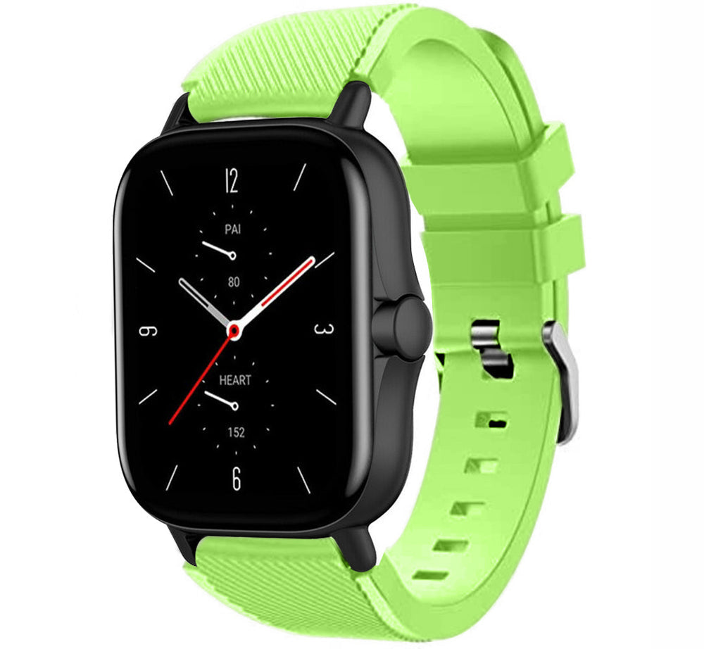 Pulseira Bracelete Universal Preto 22mm Amazfit GTR / Stratos / Huawei / Samsung Verde
