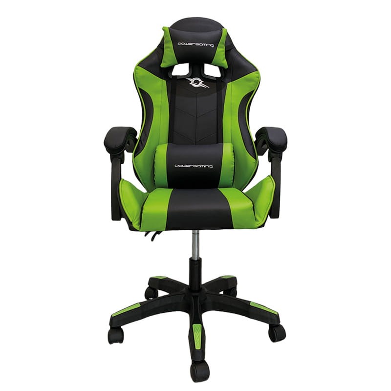 Cadeira Gaming com Coluna Bluetooth e Massagem Verde