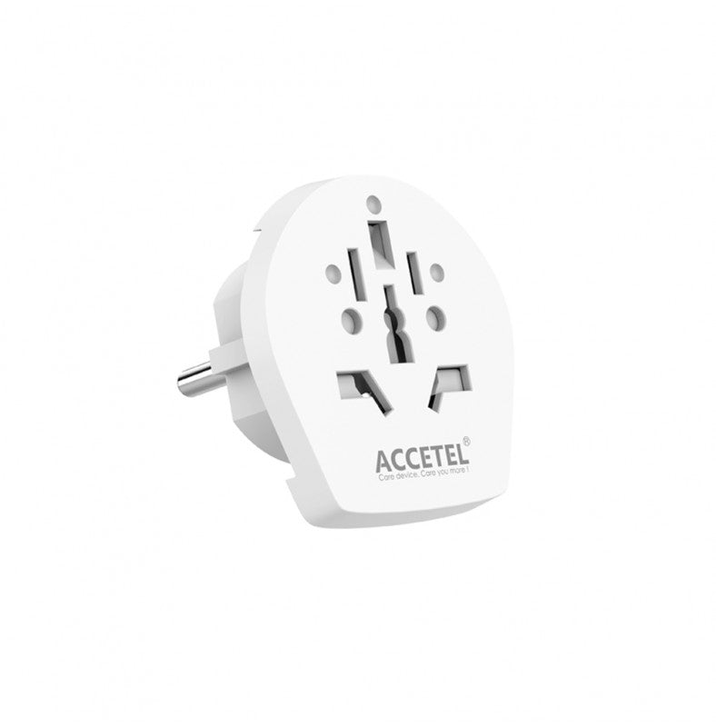 Adaptador de Plugue UC06D Mundial UK/AU/US para Plugue Europeu 10A
