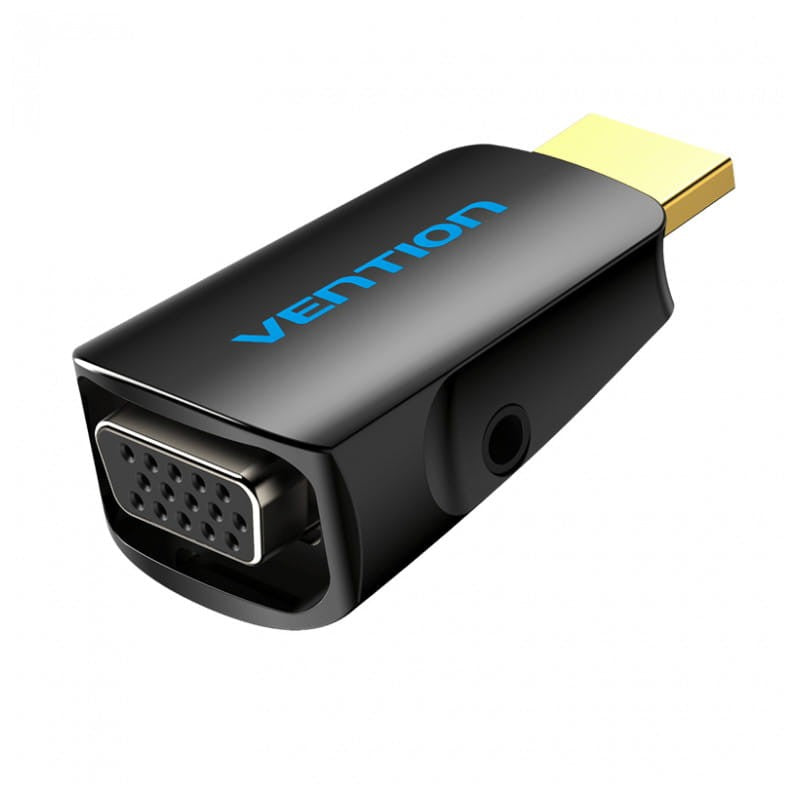 Adaptador Conversor Vention HDMI (M) para VGA (F) com Áudio 3.5mm - AIDB0
