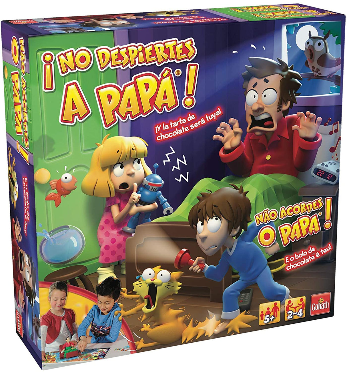 Goliath Não Acordes o Papá - Jogo de Tabuleiro