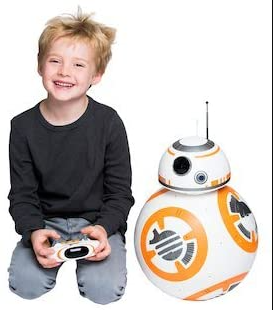 Droid BB-8 interativo de Star Wars com controle remoto CAIXA DANIFICADA