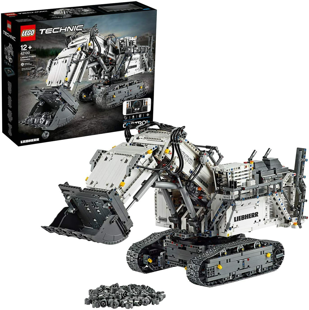 LEGO Technic 42100 Escavadora Liebherr R 9800