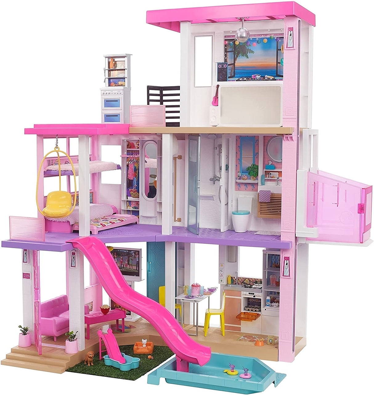 Barbie Mega Casa dos Sonhos - luzes e som - Dreamhouse 2021