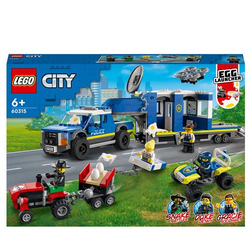 LEGO City 60315 Comando Móvel da Polícia