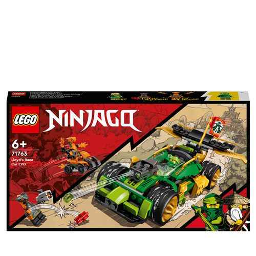 LEGO Ninjago 71763 Carro de Corrida EVO do Lloyd