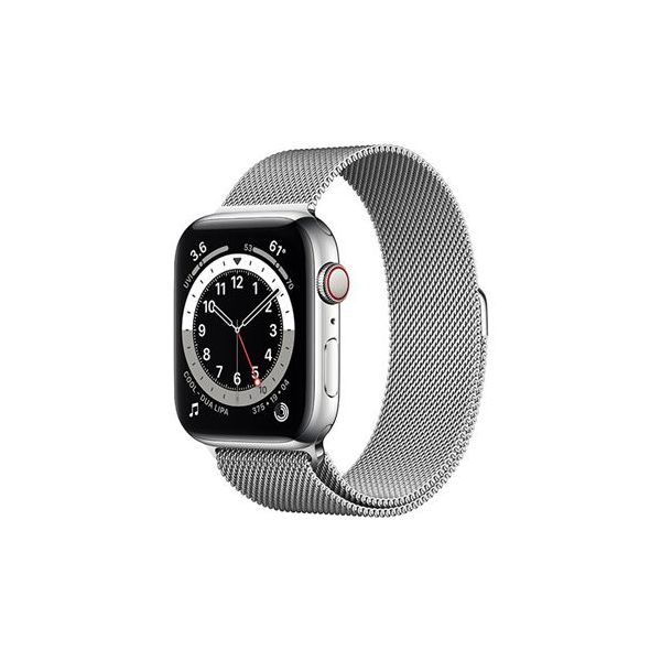 Pulseira Bracelete Milanese para Apple Watch 38mm - Aço Prata