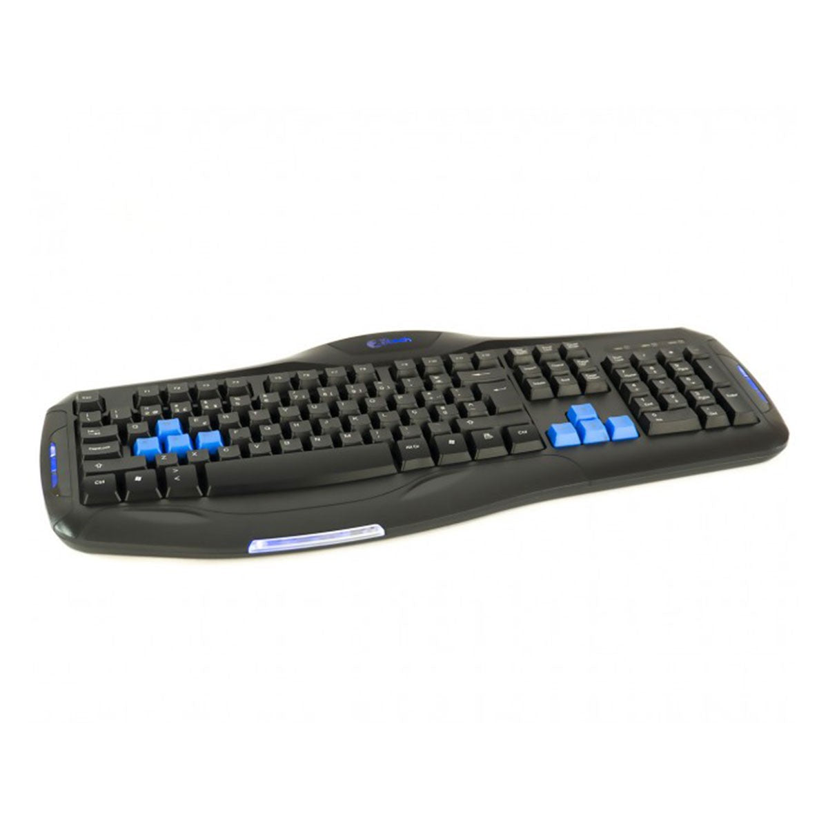 Z8tech Teclado Gaming Iron Plate Preto/Azul